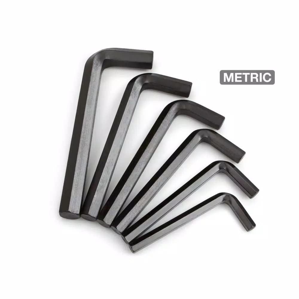 TEKTON 6-Piece Jumbo Metric Hex Key Wrench Set, 8-19 mm