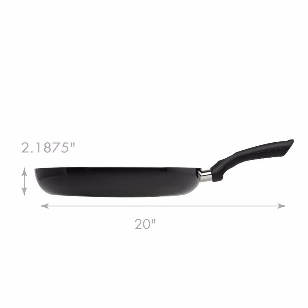 Ecolution Artistry 12.5 in. Aluminum Nonstick Frying Pan, Slate