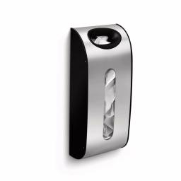 simplehuman Wall Mount Grocery Bag Holder, Brushed Stainless Steel thumbnail 3