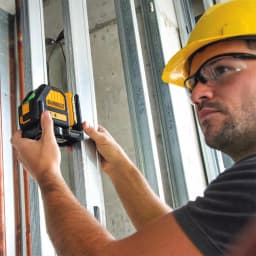 DEWALT 12V MAX Lithium-Ion Green Cross-Line Laser Level with 100 ft. Laser Distance Measurer Bundle thumbnail 8