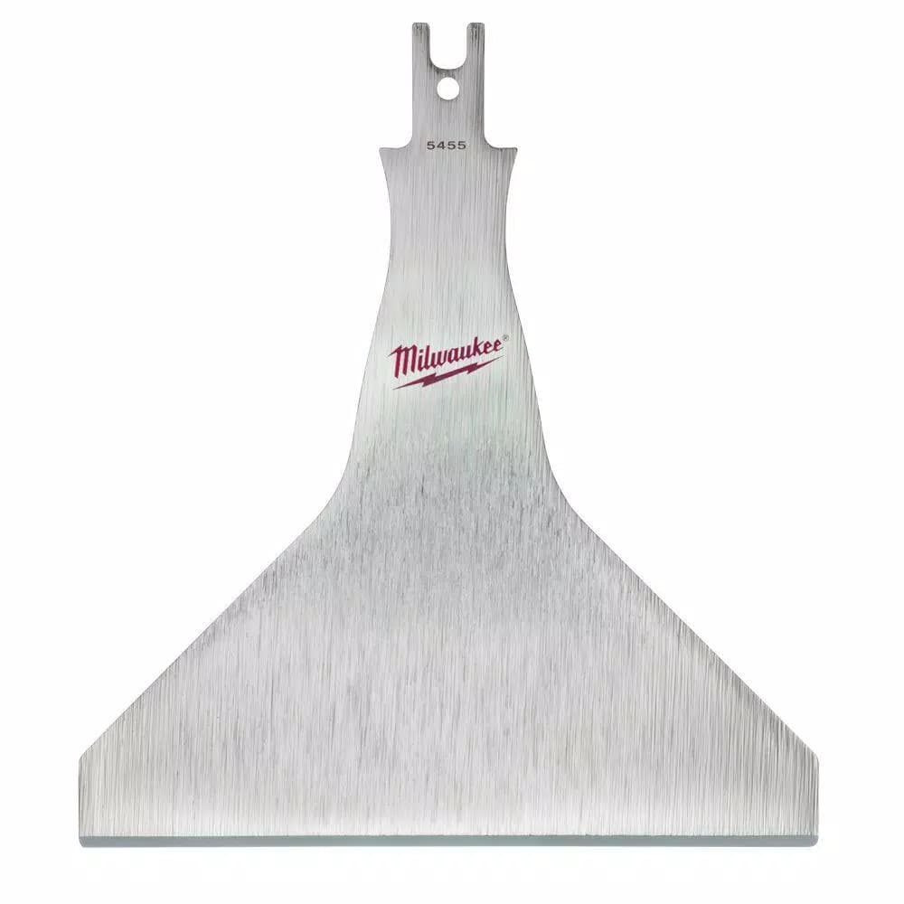 Milwaukee 5 in. Scraper Reciprocating Saw Blade for Milwaukee Sawzall and Hackzall