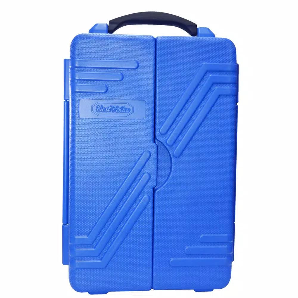 Best Value 123-Piece Mechanics Tool Set with Chrome Plated Finish and Blow Mold Case