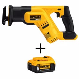 DEWALT 20V MAX Cordless Compact Reciprocating Saw with 5.0Ah Battery thumbnail 1