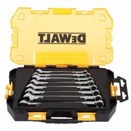 DEWALT DWMT73810 8-Piece Metric Long Panel Combination Wrench Set thumbnail 3