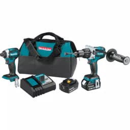 Makita 18V LXT Brushless Cordless 2-Piece Combo Kit (Hammer Drill & Impact Driver) with 5.0 Ah Battery thumbnail 8