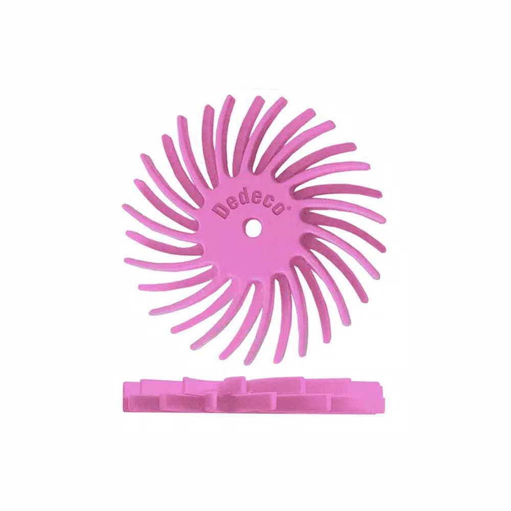 Dedeco Sunburst 7/8 in. Dual Radial Discs, 600-Grit Pumice, 48-Pack