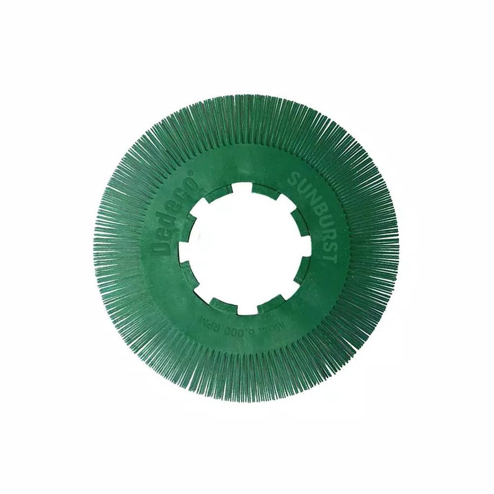 Dedeco Sunburst 8 in. 50-Grit X-Coarse Radial Discs, Thermoplastic Cleaning and Polishing Tool (70-Pack)