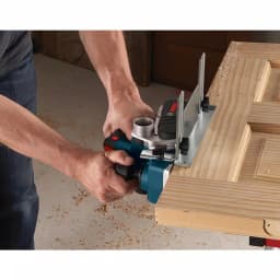 Bosch 6.5 Amp 3-1/4 in. Corded Planer Kit with Woodrazor Carbide Blades and Carrying Case thumbnail 9