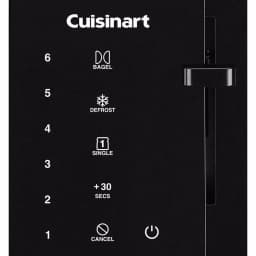 Cuisinart T-Series 2-Slice Black Wide Slot Touchscreen Toaster thumbnail 4
