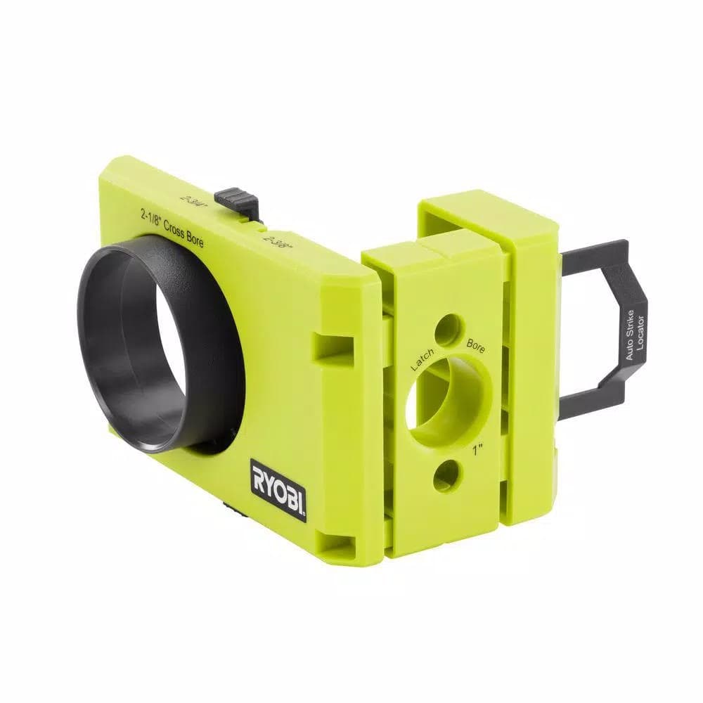 RYOBI Wood/Metal Door Lock Installation Kit with Dual Backset Adjustment