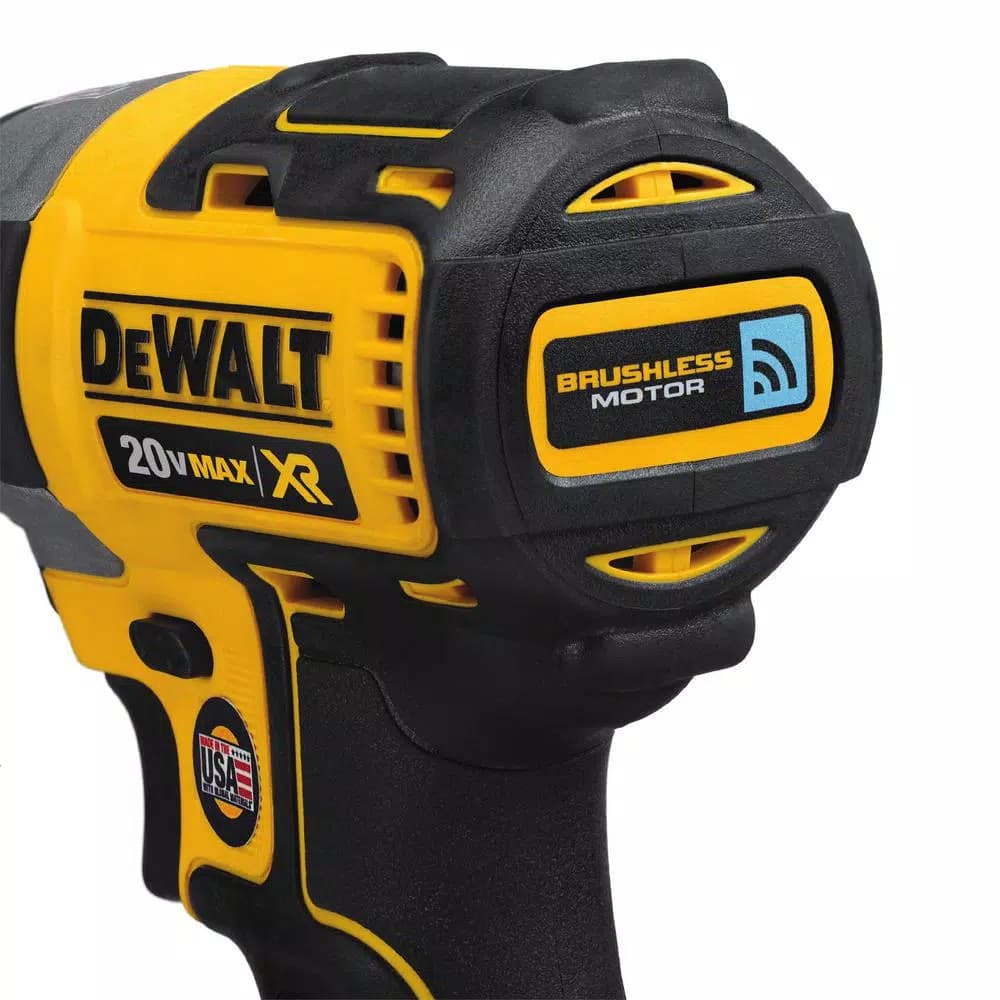 DEWALT 20V MAX XR Brushless 1/4 in. Impact Driver with Tool Connect (Tool-Only)