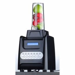Ovente 1000W Professional Personal Blender with 13.5 oz Travel Mug and Tamper, Black thumbnail 3