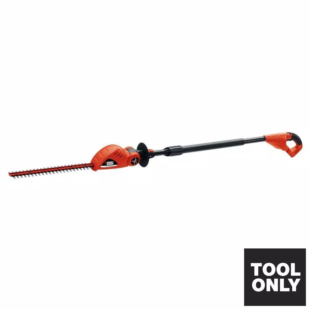 BLACK+DECKER 20V MAX 18 in. Cordless Pole Hedge Trimmer, Tool Only