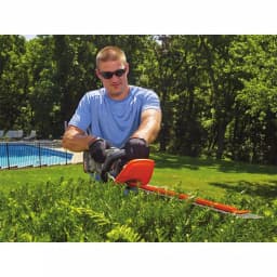 BLACK+DECKER 60V MAX Lithium-Ion Cordless POWERCUT 24 in. Hedge Trimmer with 1.5 Ah Battery and Charger thumbnail 2