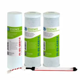 APEC Water Systems Essence 10 in. Replacement Pre-Filter Set with UV Bulb for ROES-UV75 thumbnail 1