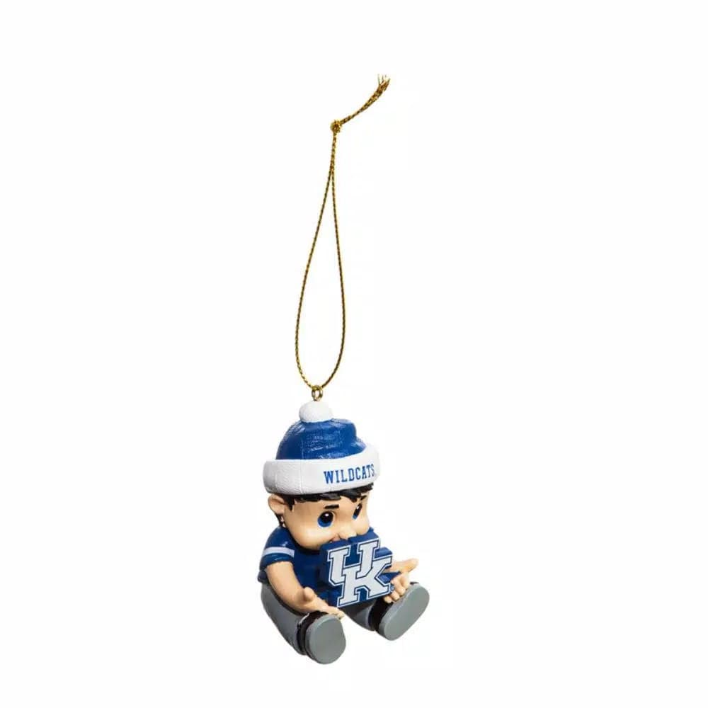 Team Sports America University of Kentucky NCAA New Lil Fan Christmas Ornament