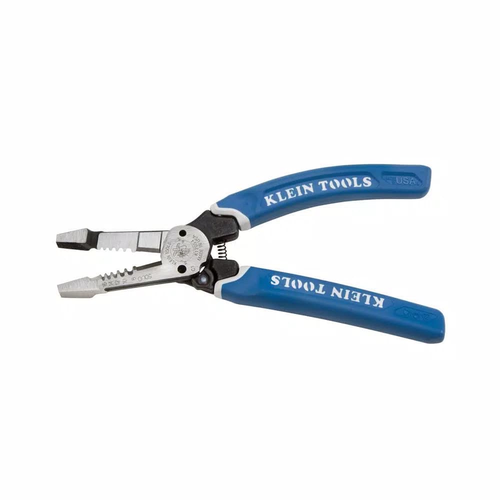 Klein Tools Klein-Kurve Heavy Duty Wire Stripper, Forged Steel, 8-16 AWG