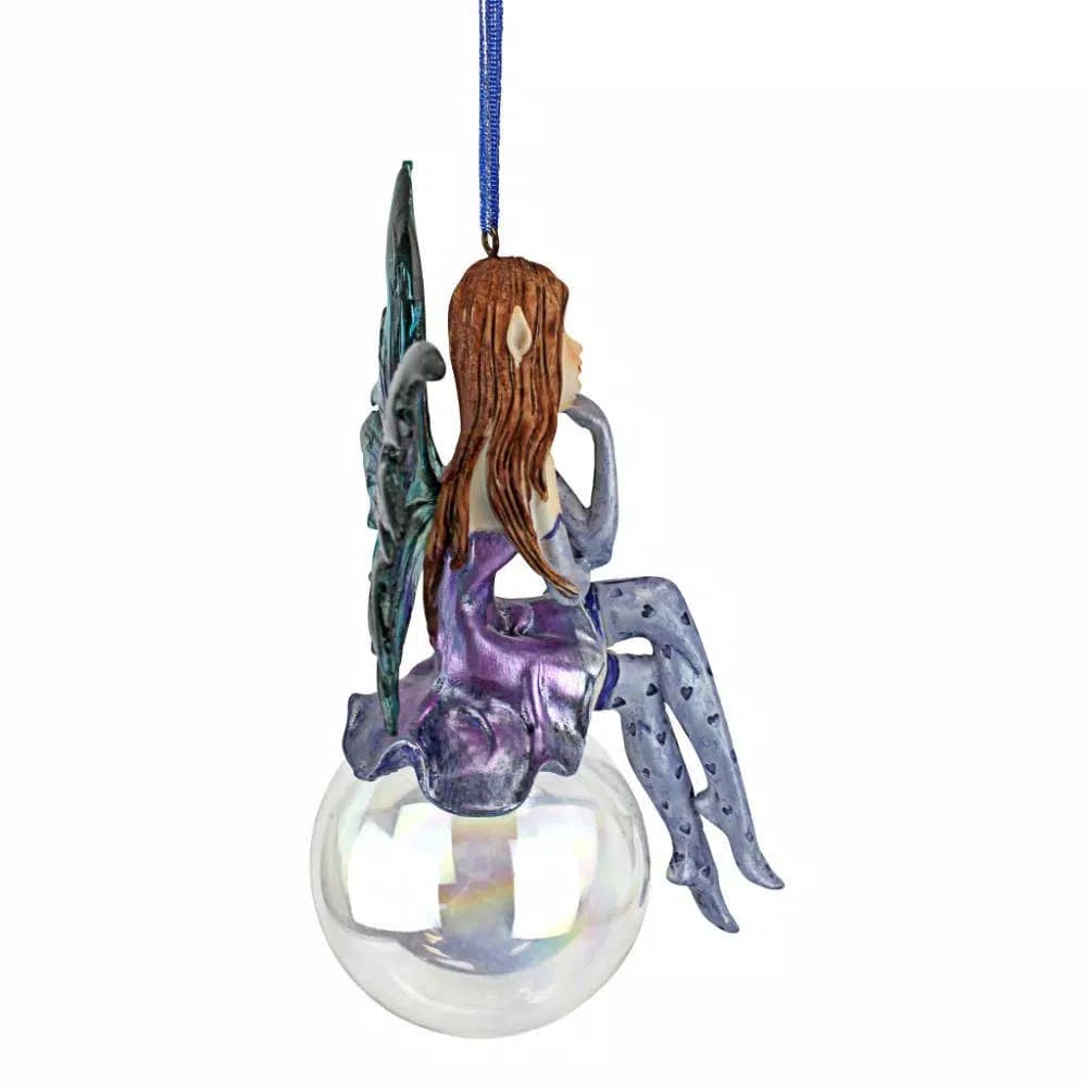 Design Toscano 5.5 in. Snow Fairy Goddess Holiday Ornament