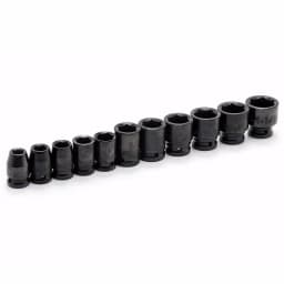 Husky 11-Piece 1/2 in. Drive SAE Standard Impact Socket Set thumbnail 5