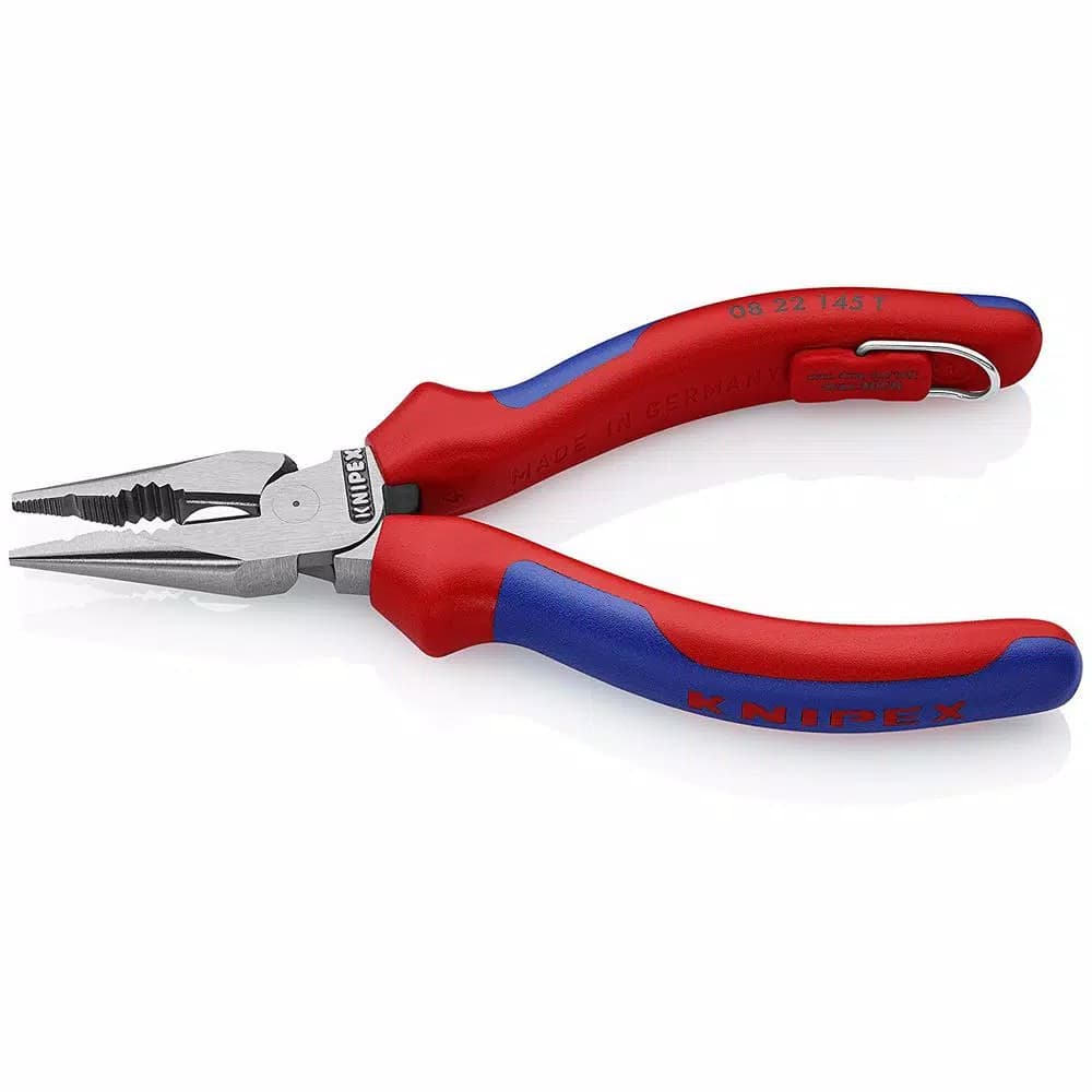 KNIPEX 5-3/4 in. Needle-Nose Combination Pliers with Tether Attachment