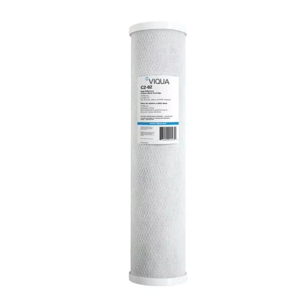 Viqua 20 in. Replacement Carbon Block Filter Cartridge for Big Blue Filter Housings