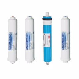 APEC Water Systems Replacement Filter Set for RO-CTOP Countertop Reverse Osmosis Systems, 4-Pack thumbnail 1