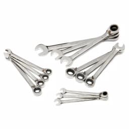 Husky 25-Piece SAE/Metric Reversible Ratcheting Wrench Set thumbnail 4