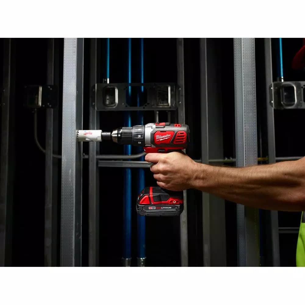 Milwaukee M18 18V Lithium-Ion Cordless Drill Driver and Impact Driver 2-Tool Combo Kit
