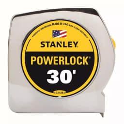 Stanley 30 ft. PowerLock Tape Measure with Mylar Coating and Stud-Center Markings thumbnail 1