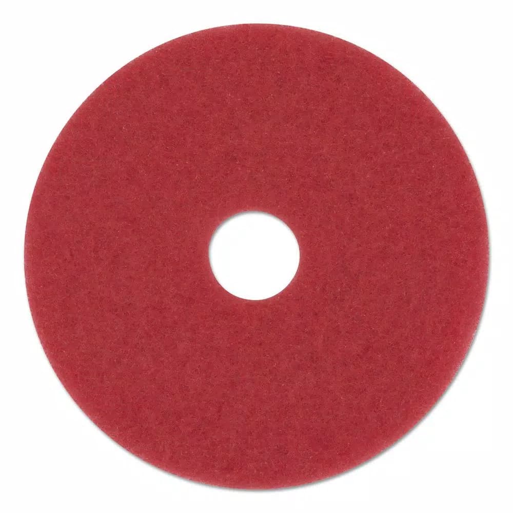Premiere Pads 12 in. Red Buffing Floor Maintenance Pad