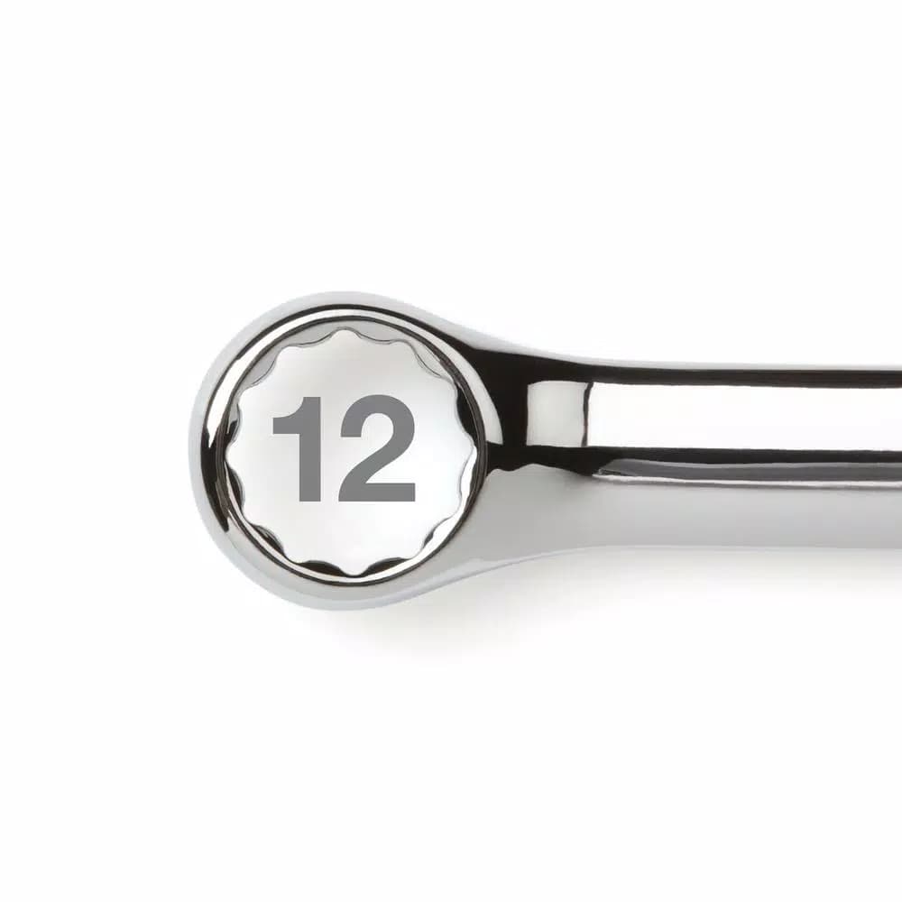 TEKTON 10 mm Stubby Combination Wrench, Chrome Vanadium Steel