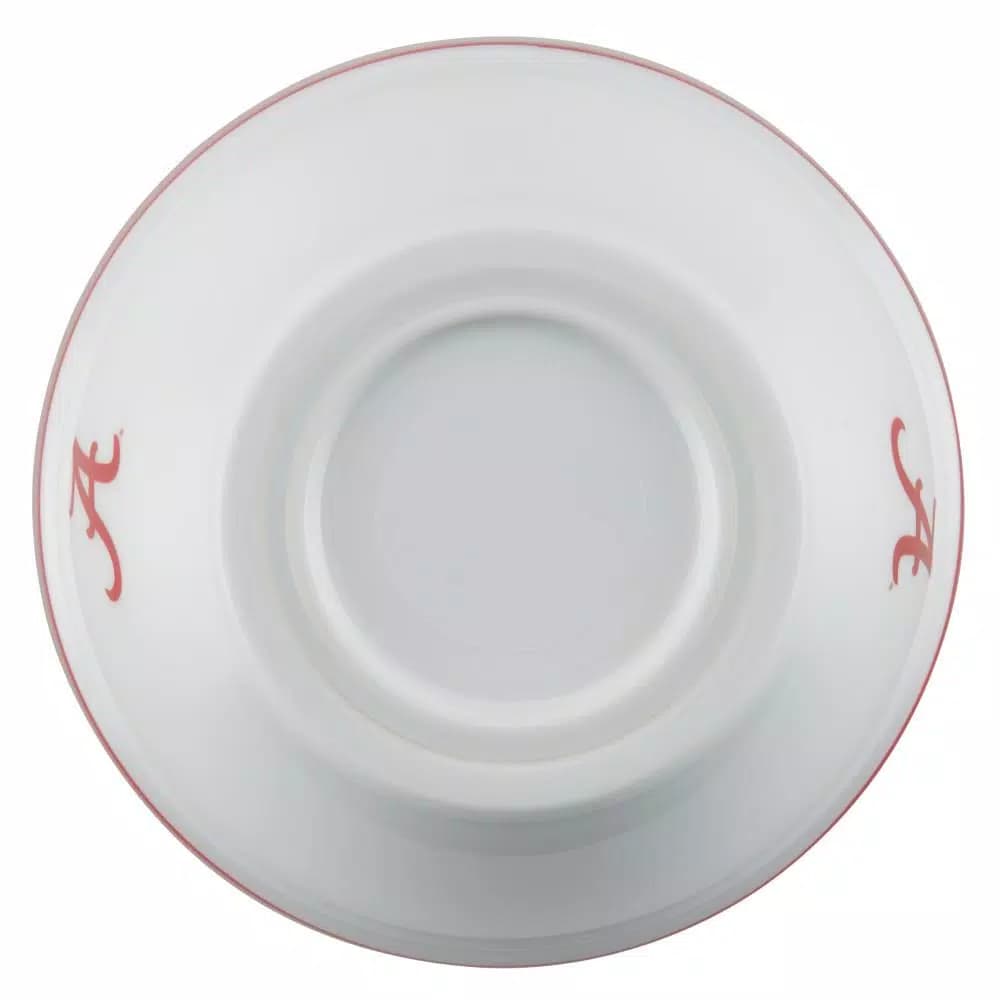 College Kitchen Collection Alabama Crimson Tide 4-Piece Party Bowl Set, Crimson Red