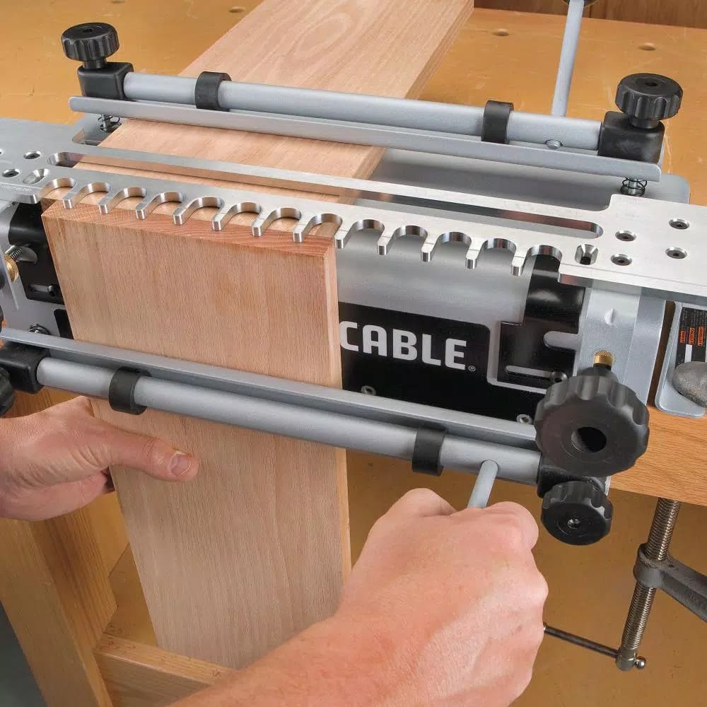 PORTER-CABLE 12 in. Dovetail Jig Set with Templates and Router Bits