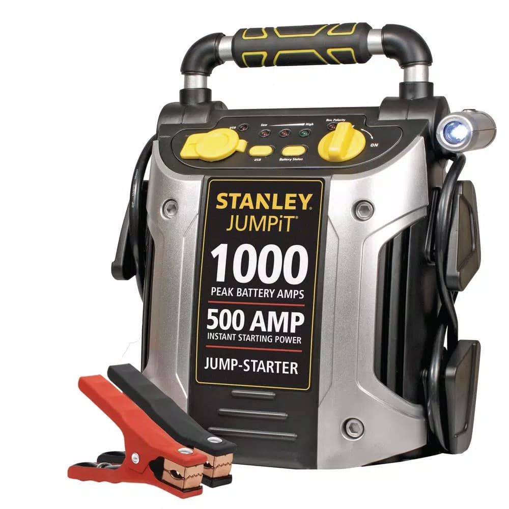 STANLEY JUMPiT J509 1000 Peak Amp Car Jump Starter & Portable Power Station