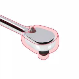 Tekton 1/2 Inch Drive x 24 Inch Extra Long Ratchet, 90-Tooth Ultra-Compact Head thumbnail 3