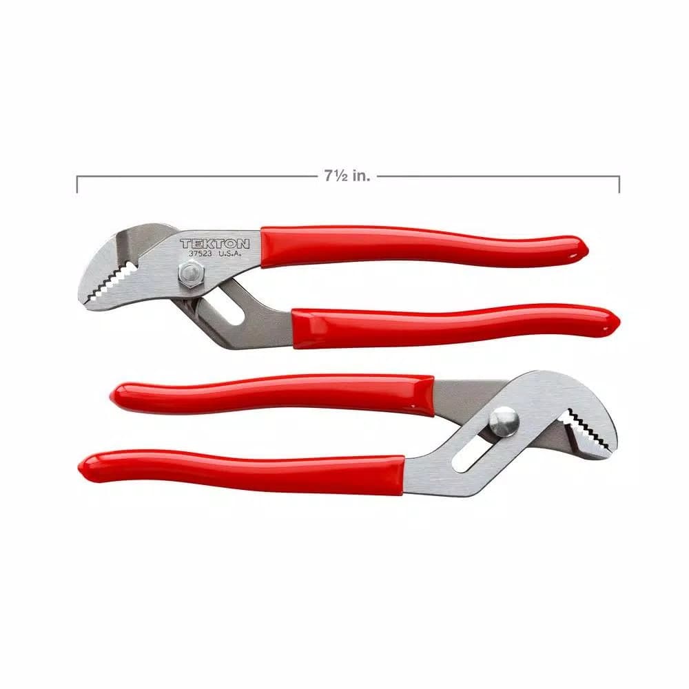 TEKTON 7 in. Groove Joint Pliers with 1 in. Jaw Capacity