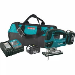 Makita 18V LXT Cordless Jig Saw Kit with 2 Batteries and Rapid Optimum Charger thumbnail 1