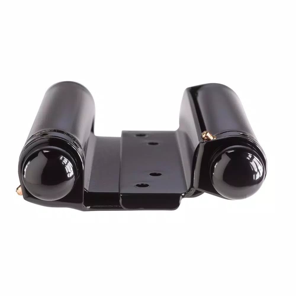 Taco Trans Atlantic 6 in. Double Acting Spring Hinge, Black (Set of 2)