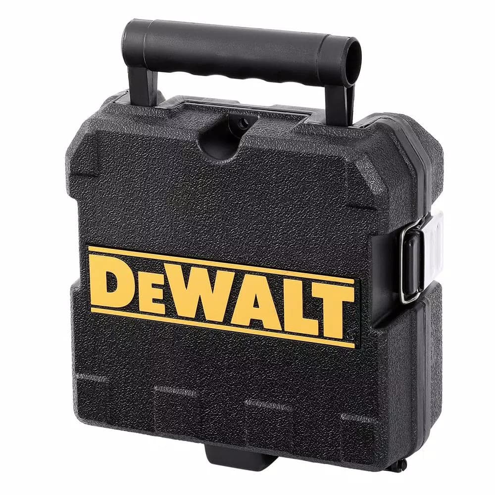DEWALT Green Self-Leveling Cross Line Laser Level with Case, 75 ft. Range