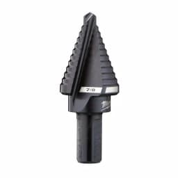 Milwaukee 7/8 in. #7 Step Drill Bit, Black Oxide, 3-Flat Shank thumbnail 1