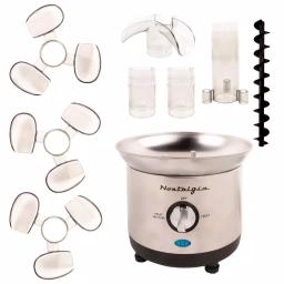 Nostalgia 3-Tier Stainless Steel Cascading Fondue Fountain with Auger-Style Flow thumbnail 7