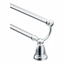 MOEN Banbury 24 in. Double Towel Bar, Chrome Finish thumbnail 3