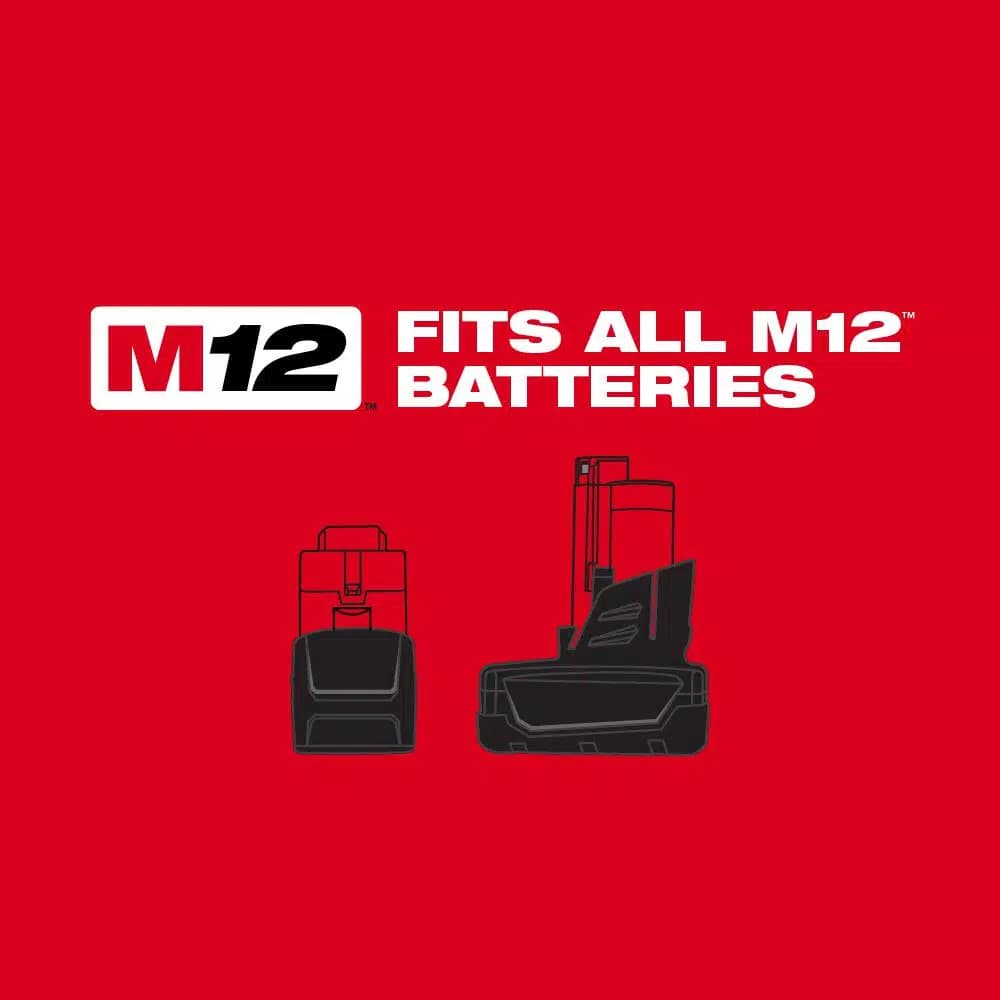 Milwaukee M12 12V Cordless Sub-Compact Band Saw and 3/8 in. FUEL Ratchet Combo Kit with 2.0Ah Battery and Charger