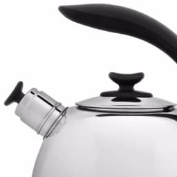 BergHOFF Essentials 10-Cup Stainless Steel Whistling Tea Kettle with Ergonomic Handle thumbnail 2