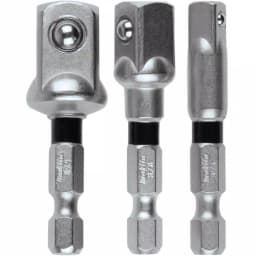 Makita ImpactXPS Square Socket Adapter Set, 3-Piece, Hex Shank thumbnail 1