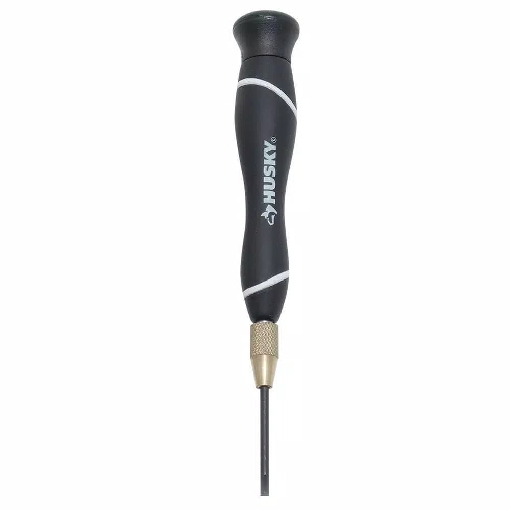 Husky 18-Piece Precision Screwdriver Set with Interchangeable Blades and Carrying Case