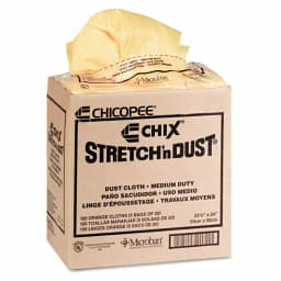 Chix Orange and Yellow Stretchable Cloth Dusters, 23.25 x 24 in., 20-Count (5-Pack) thumbnail 2
