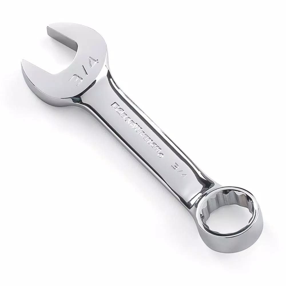 GearWrench 20-Piece SAE and Metric 12-Point Stubby Combination Wrench Set