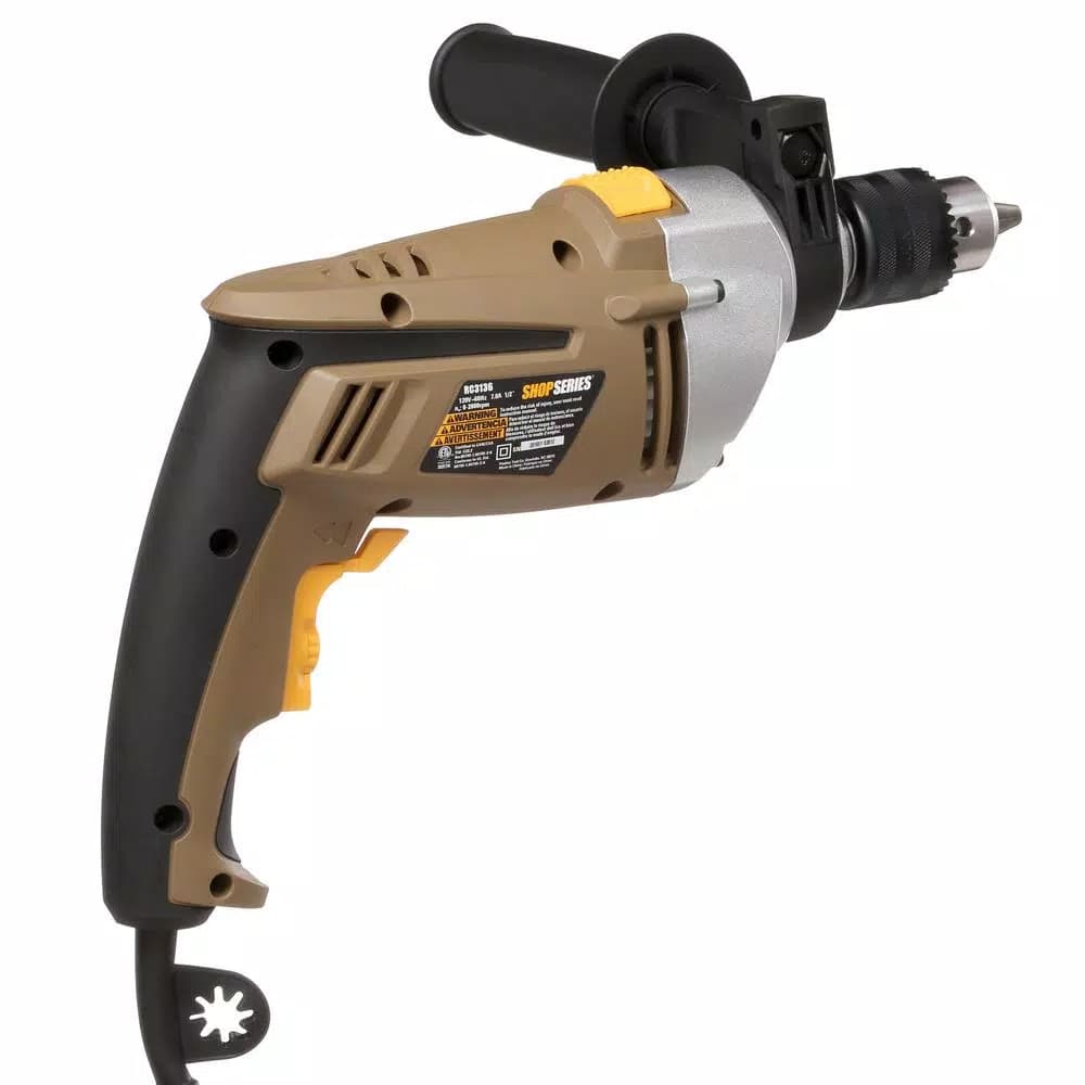Shop Series SHOPSERIES 7 Amp 1/2 in. Variable-Speed Reversing Hammer Drill