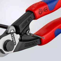 KNIPEX 7.5 in. Wire Rope Cutters with Comfort Grip Handles thumbnail 5